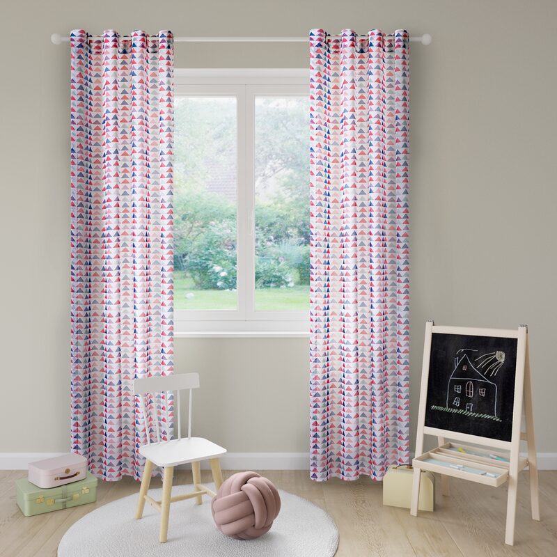 Voilage SOKO coloris blanc 140 x 240 cm