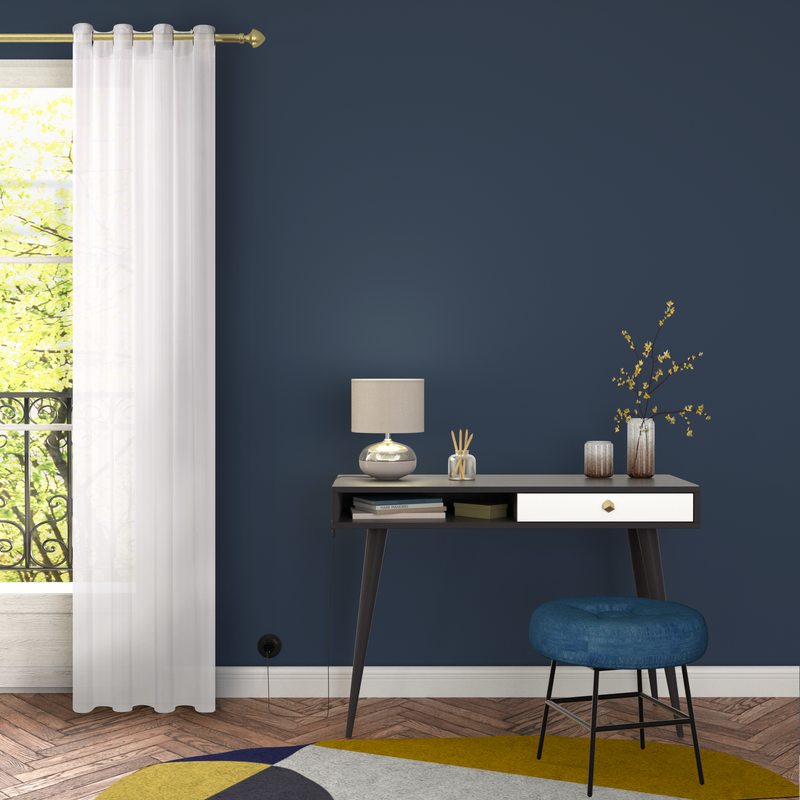 Voilage KRISTALIS coloris ivoire 140 x 240 cm