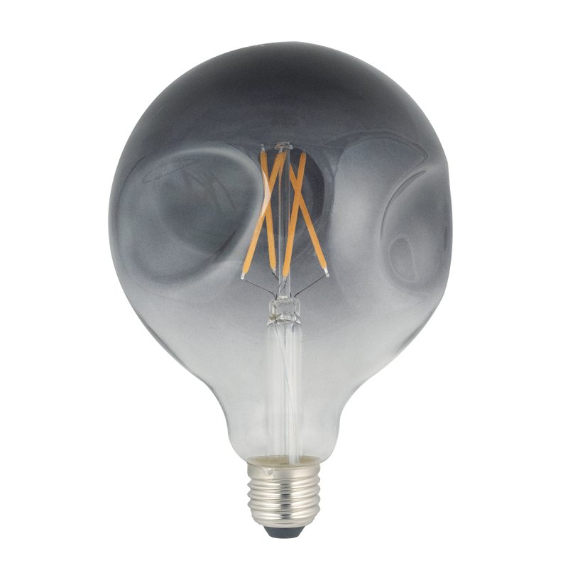 Ampoule LED FILAMENT DECO E27 G125 FUMEE IRREGULIERE 21,5 x 7,8 cm
