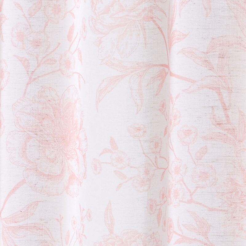 Voilage IRINA coloris rose blush 160 x 240 cm