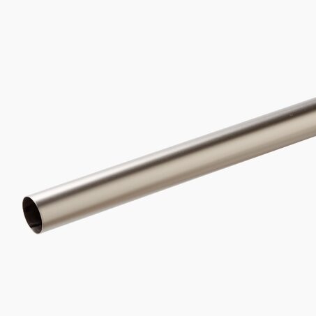 Barre à rideau ZEN nickel givré 2,8 cm 250 cm