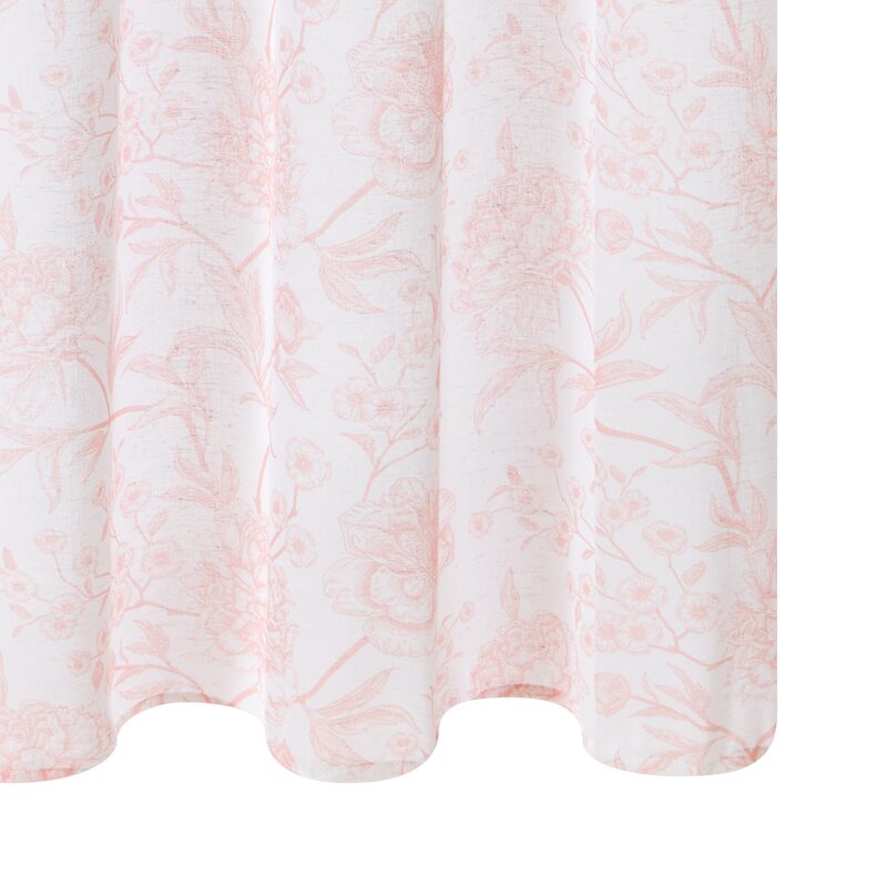Voilage IRINA coloris rose blush 160 x 240 cm