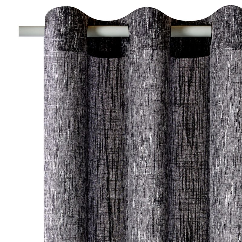 Rideau KEATON coloris gris 140 x 260 cm