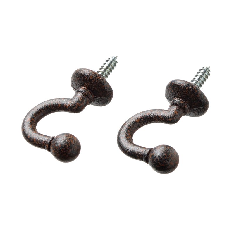 Gond OXYDE coloris rouille diamètre barre 2,8 cm