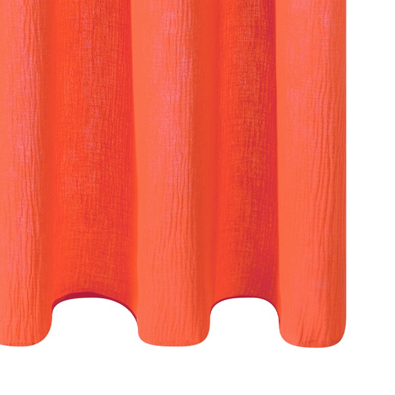 Rideau ANOKI coloris berlingot 130 x 260 cm