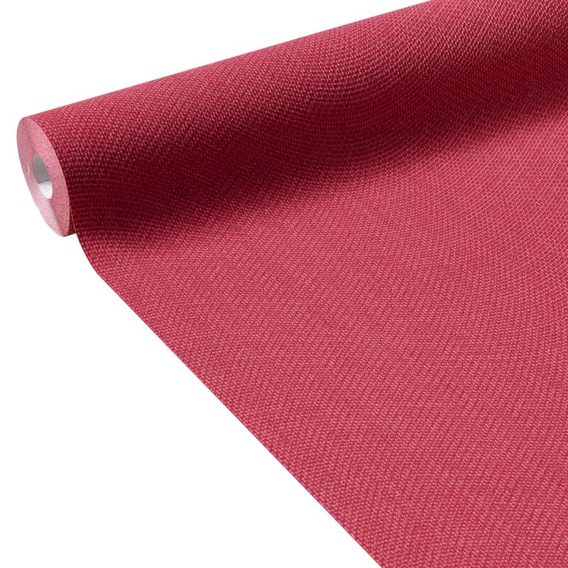 Papier peint intissé TEXIA coloris rouge bordeaux
