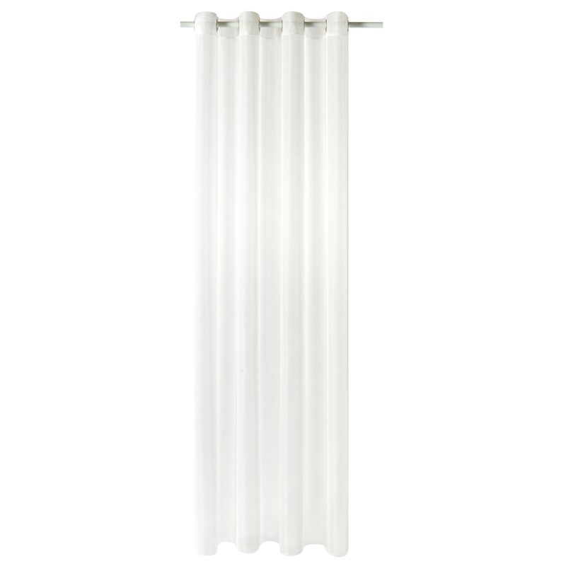 Voilage CANOAS coloris ivoire 140 x 260 cm