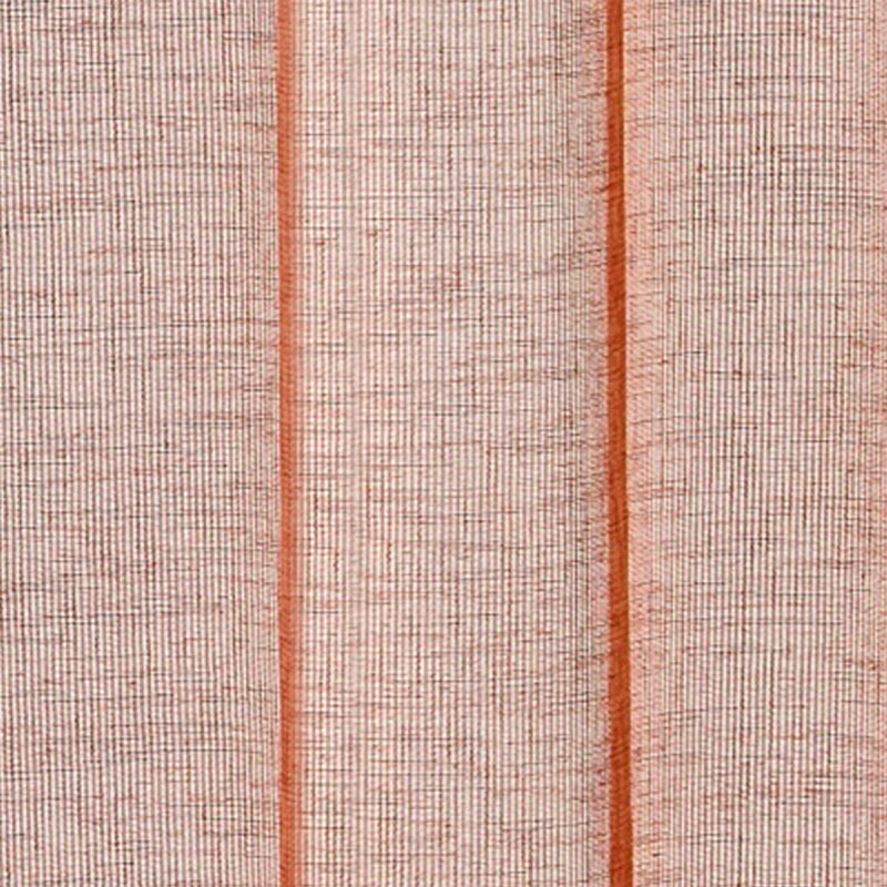 Voilage CANOAS coloris terre brulée 140 x 260 cm