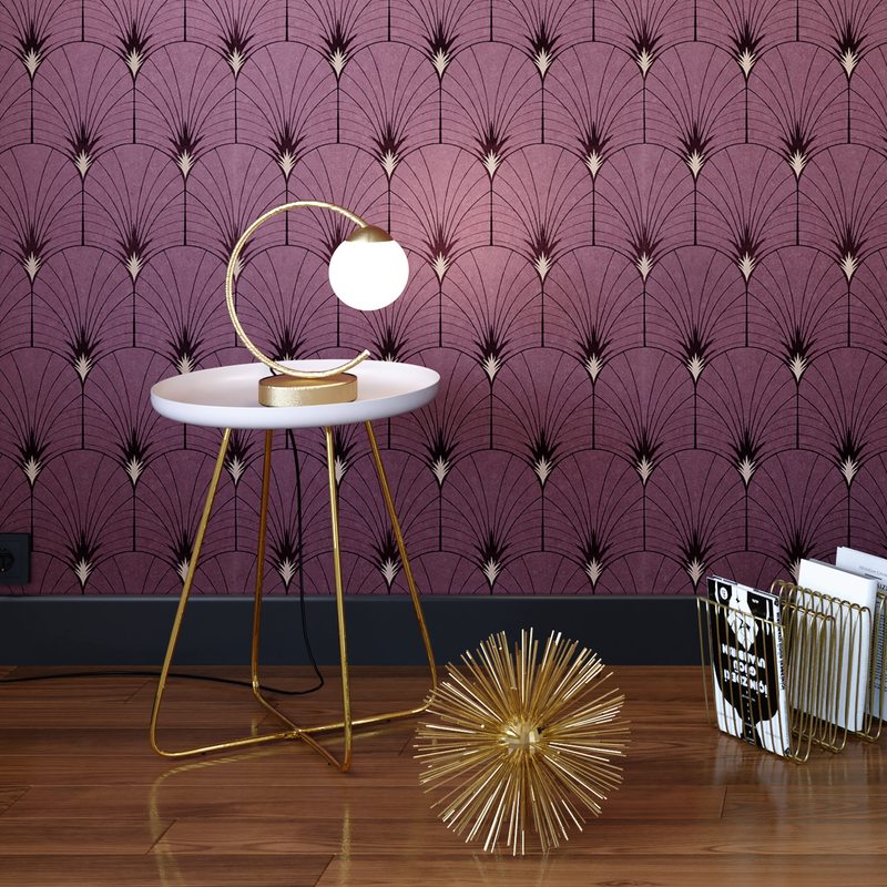 Table ODEON coloris rose millénial