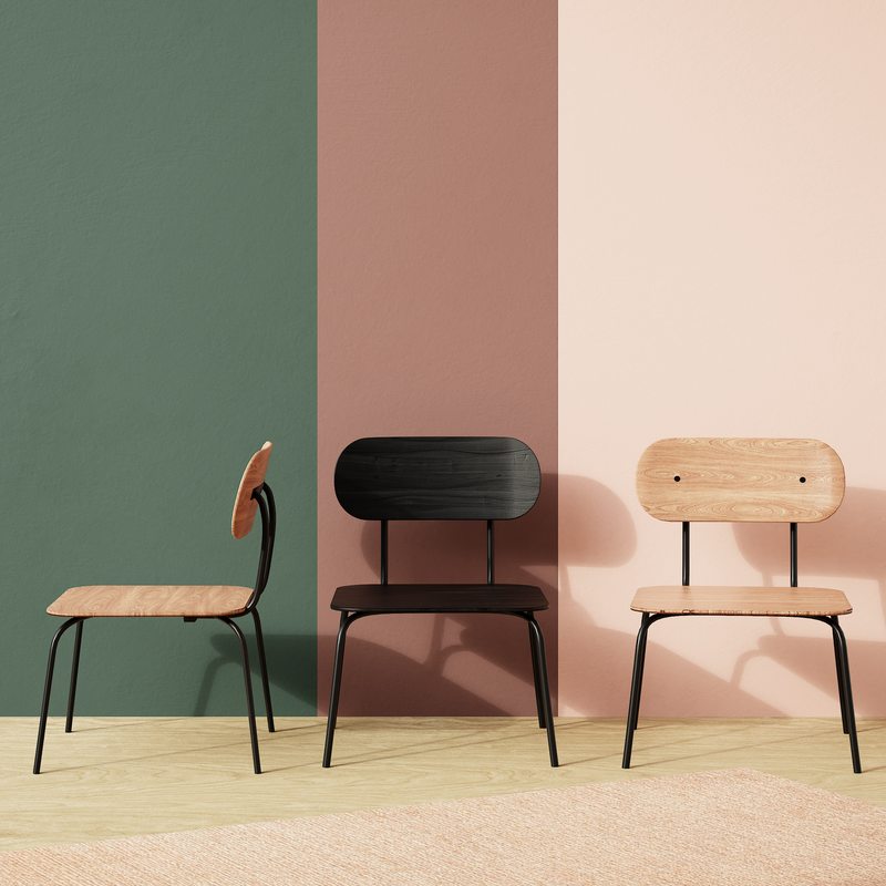 Fauteuil BALA coloris noir