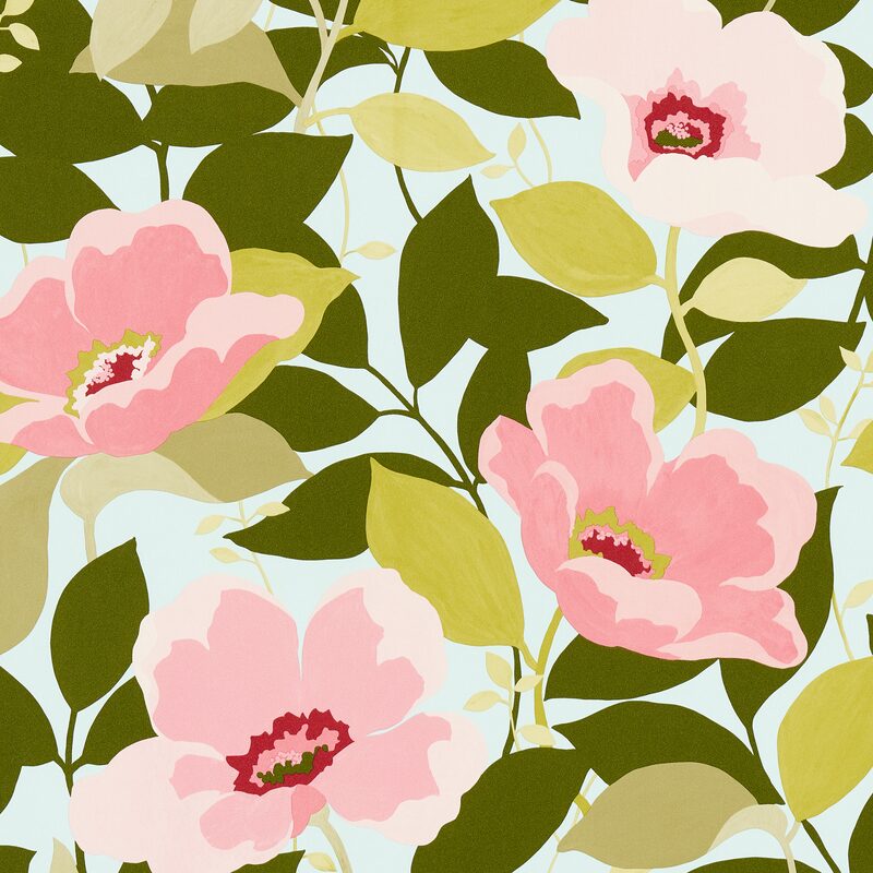Papier peint intissé CASSIA coloris multicolore