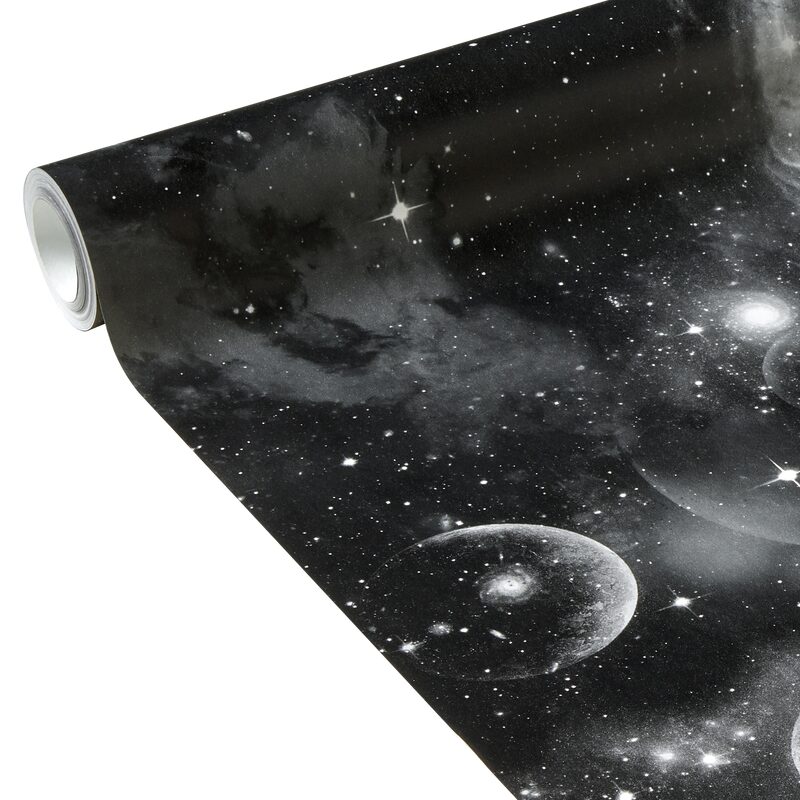 Papier peint intissé SKYLAB coloris noir