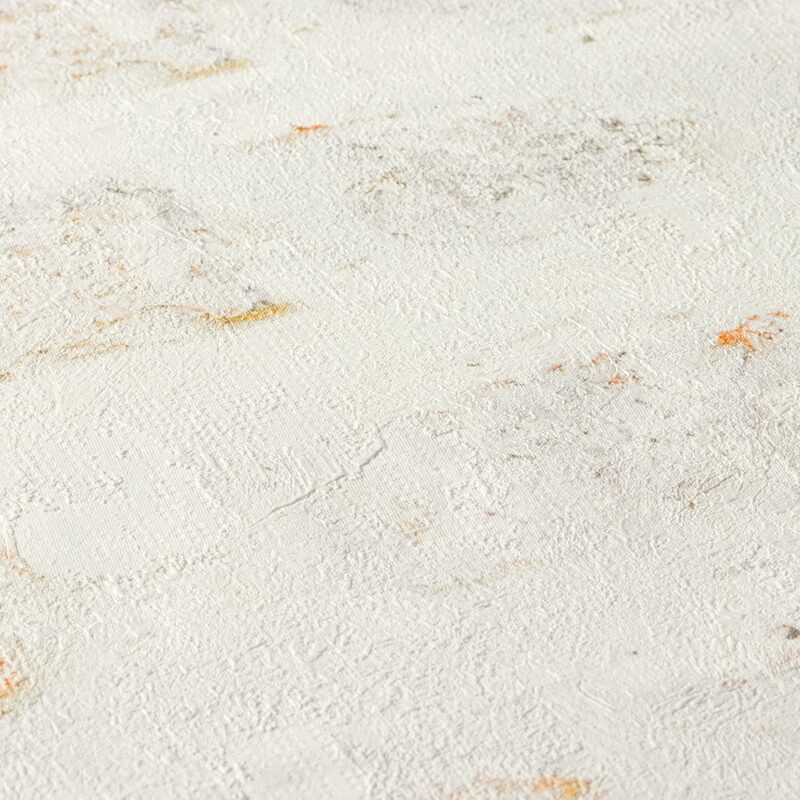 Papier peint intissé LOFT LIVING X NEW WALLS coloris blanc perlé