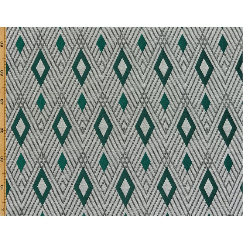 Tissu MOMA coloris vert émeraude