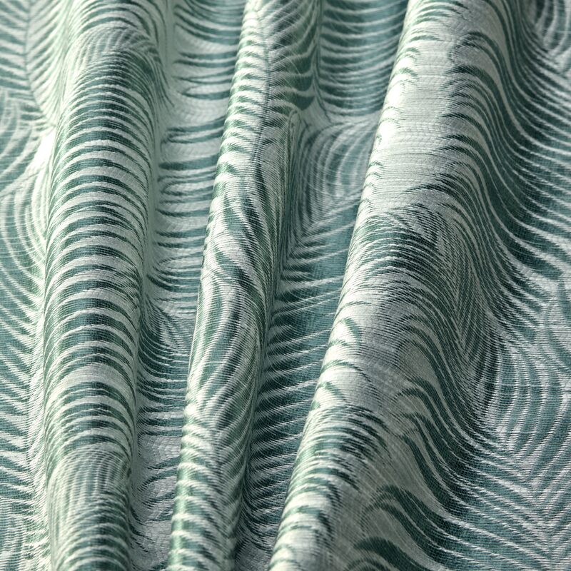 Tissu PALME coloris vert