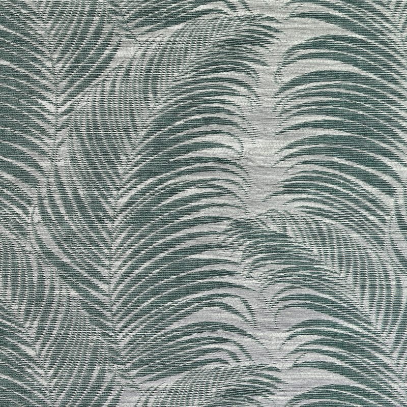 Tissu PALME coloris vert