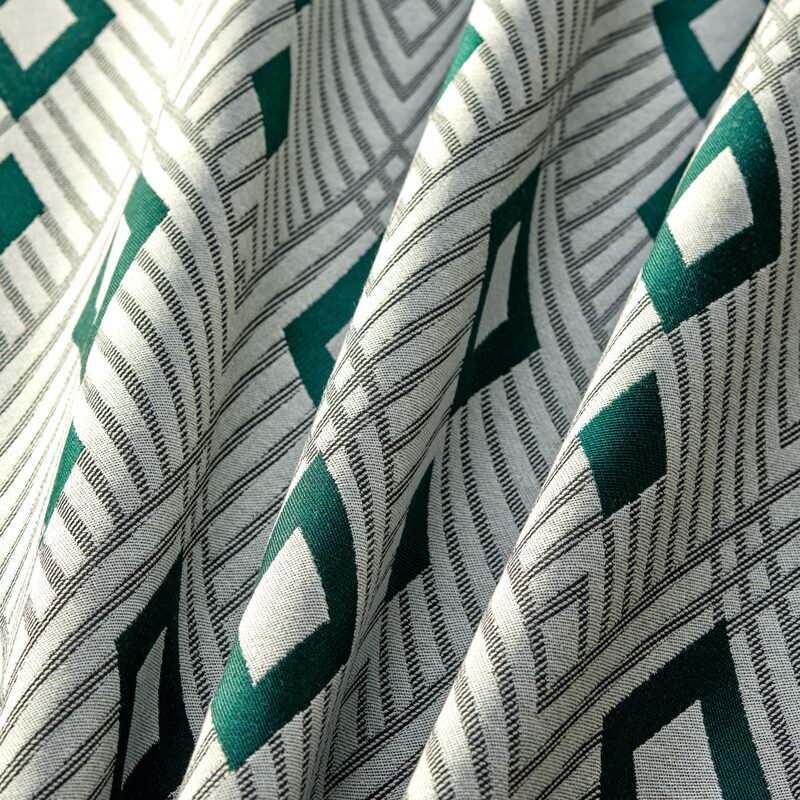 Tissu MOMA coloris vert émeraude