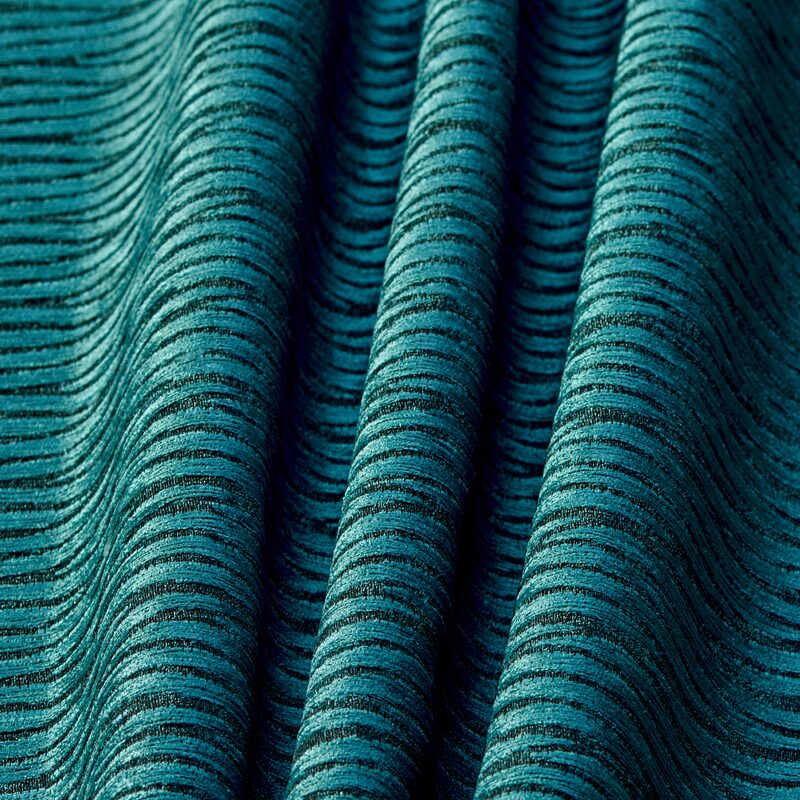 Tissu SALSA coloris bleu paon