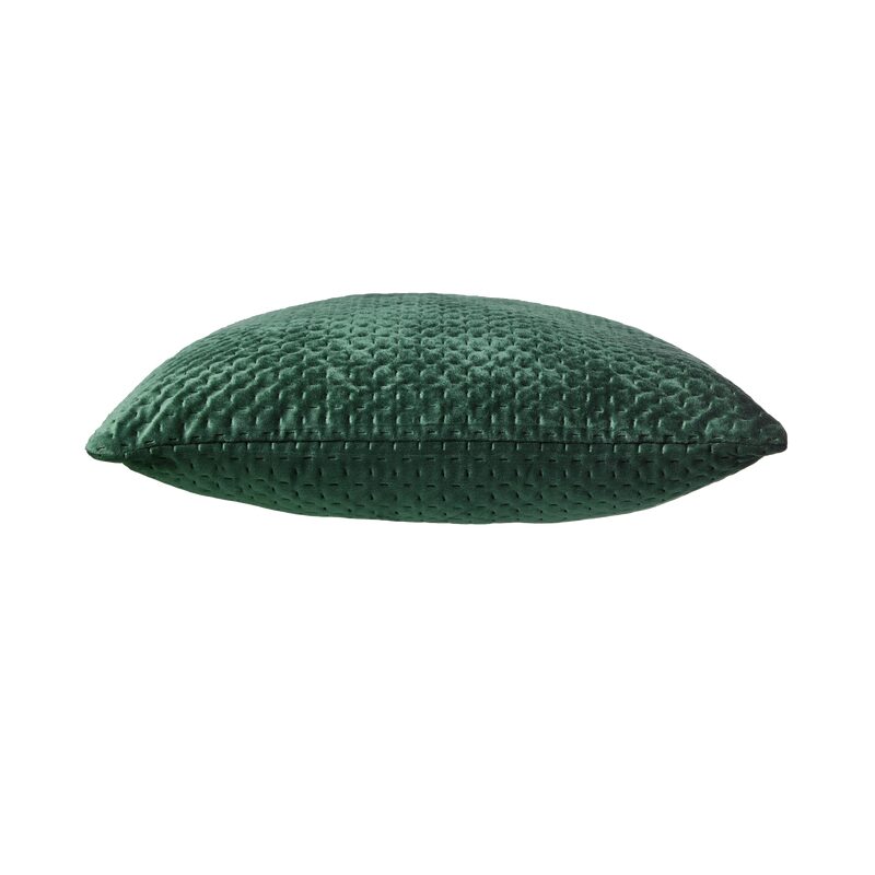 Coussin SONIAN coloris vert 45 x 45 cm