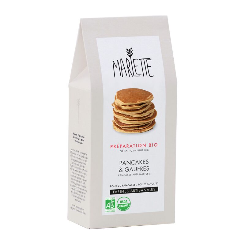 Préparation gâteau PANCAKES ET GAUFRES