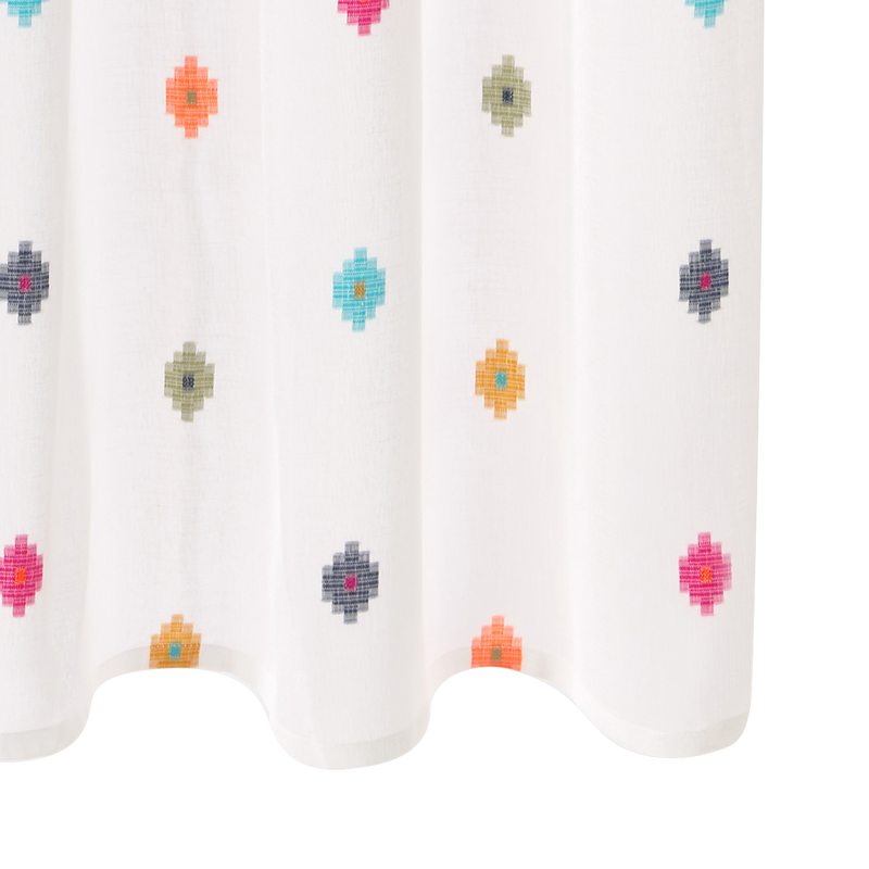 Voilage ZANTE coloris multicolore 140 x 240 cm