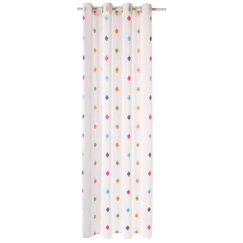 Voilage ZANTE coloris multicolore 140 x 240 cm