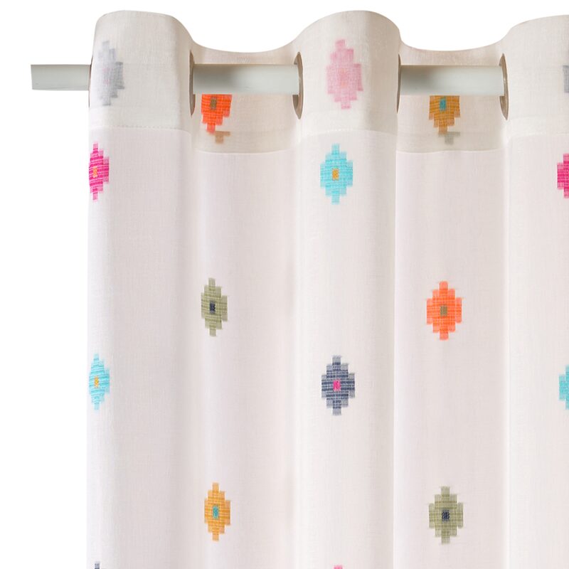 Voilage ZANTE coloris multicolore 140 x 240 cm