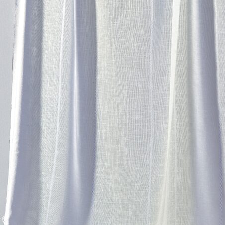Tissu CALVI coloris blanc