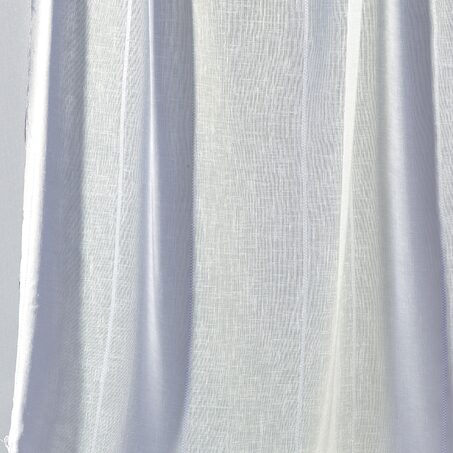 Tissu CALVI coloris blanc