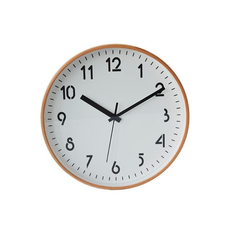 Horloge en bois STIEG coloris chêne