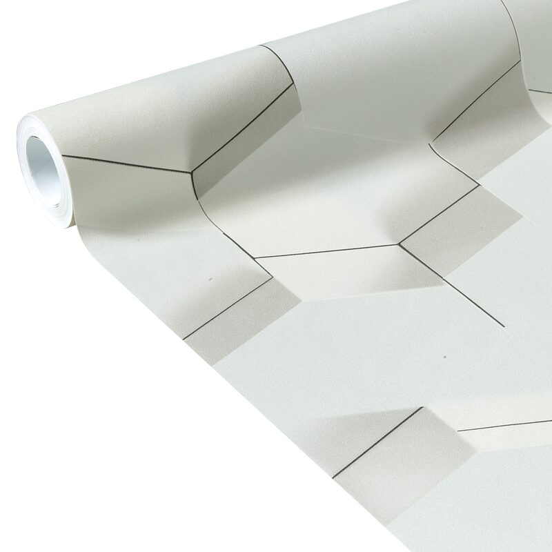Papier peint intissé TRILOGY coloris blanc