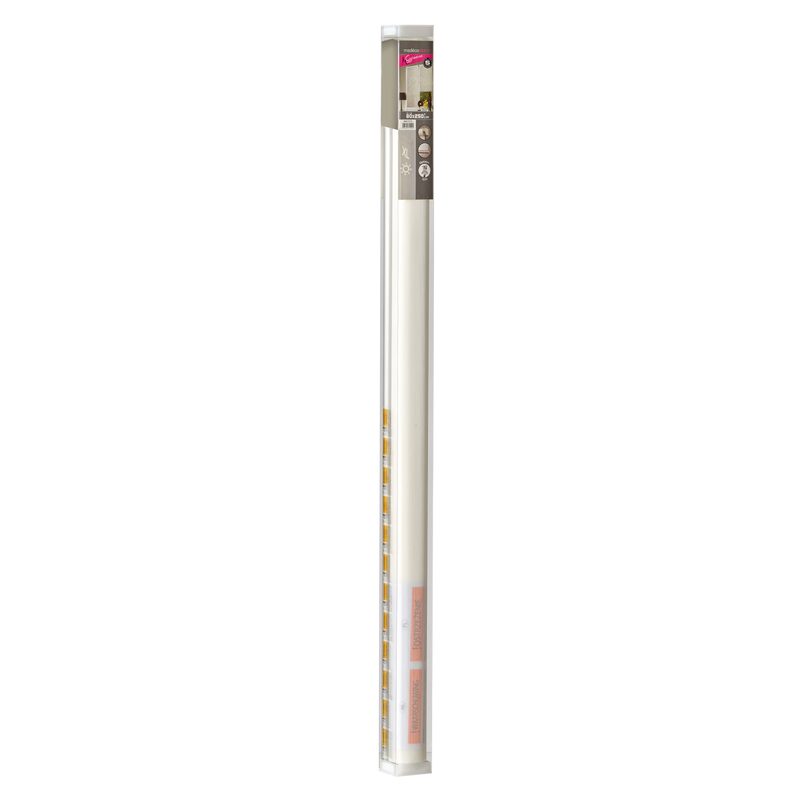Store enrouleur AURORE coloris blanc 80 x 250 cm