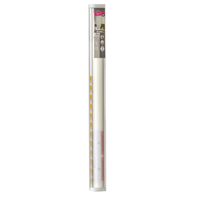 Store enrouleur AURORE coloris blanc 60 x 250 cm