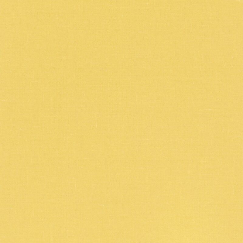 Papier peint intissé LAZY coloris jaune moutarde