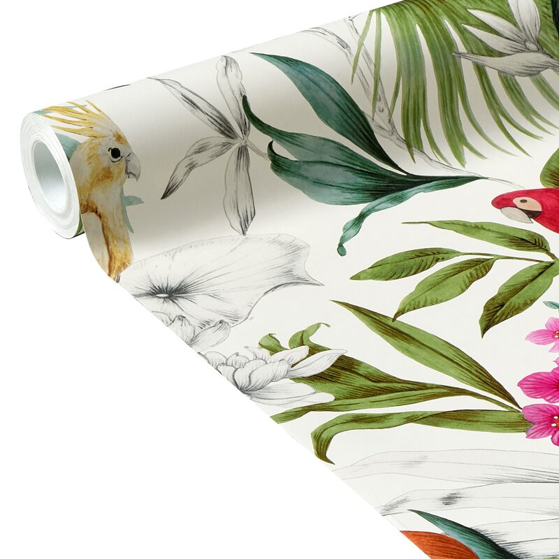 Papier peint intissé PARADISE X ACCESSORIZE coloris multicolore