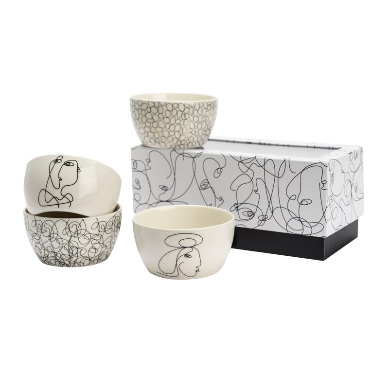 Bol AGOURAI X4 coloris blanc