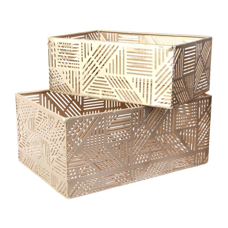 Panier LEONIE coloris or