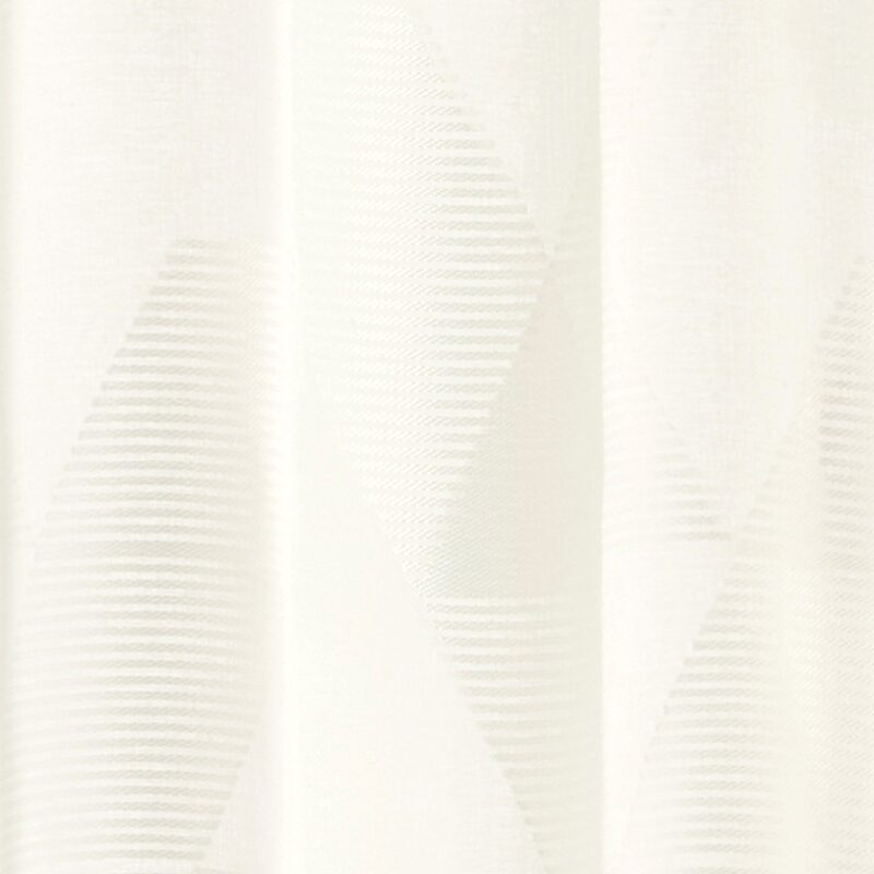 Voilage MALDEN coloris blanc 140 x 240 cm