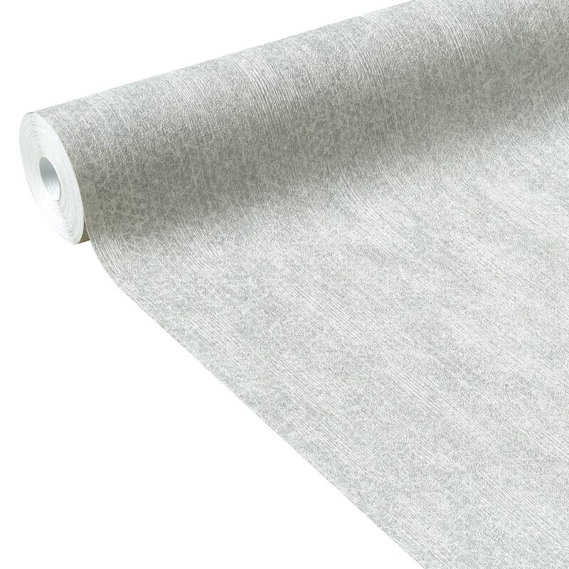 Papier peint intissé BELLA coloris gris perle