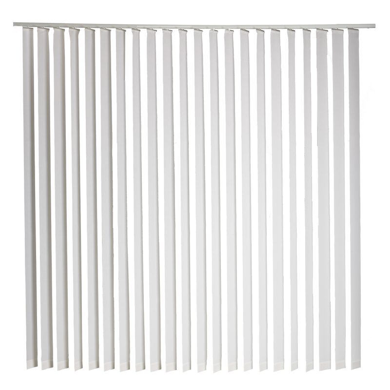 Store californien AZUR coloris blanc 250 x 260 cm