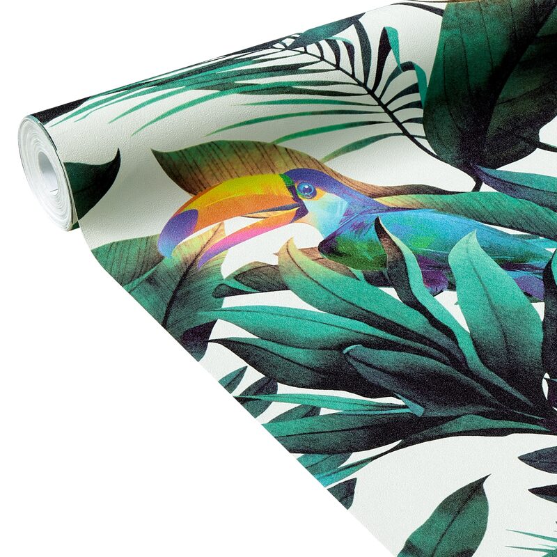 Papier peint intissé EVORA coloris multicolore