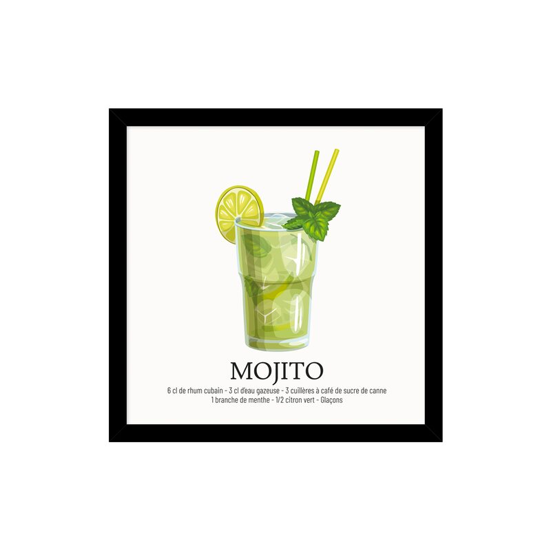 Tableau MOJITO coloris multicolore