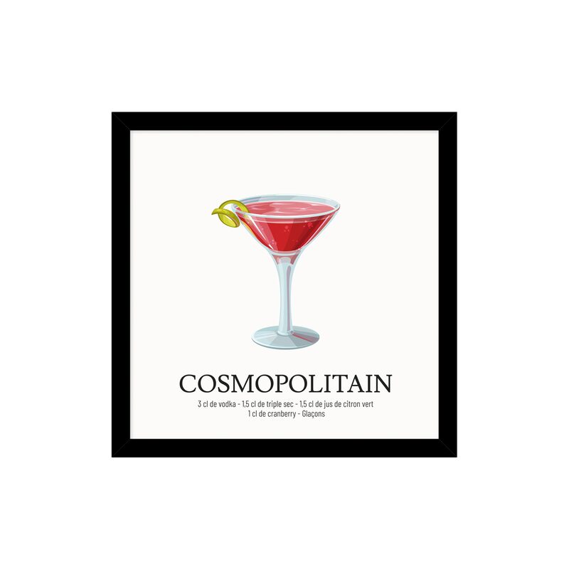 Tableau COSMOPOLITAN coloris multicolore