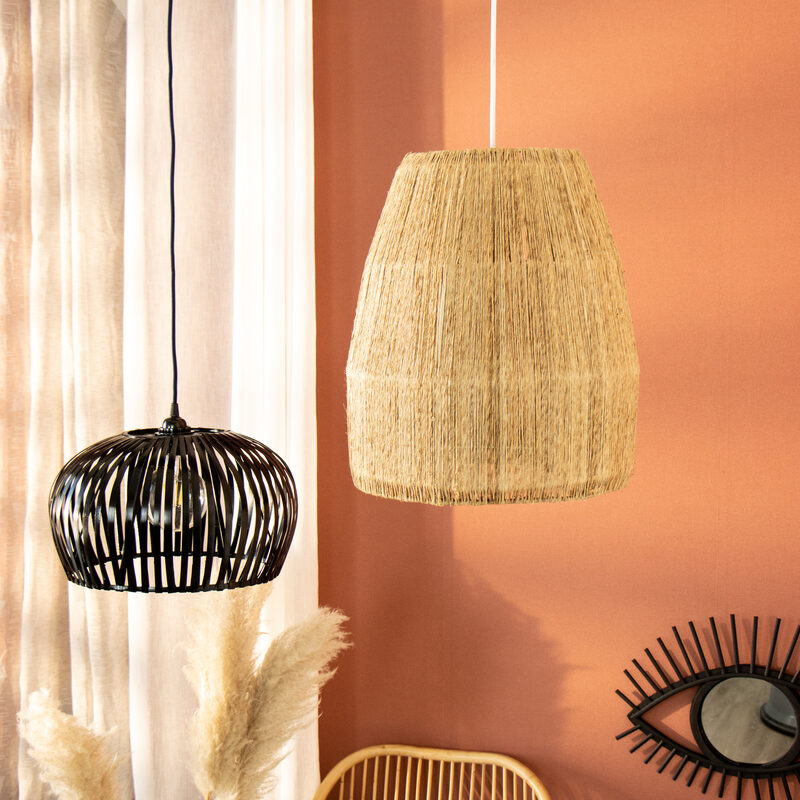 Suspension MONBASA coloris cordelette 42 x 37 cm