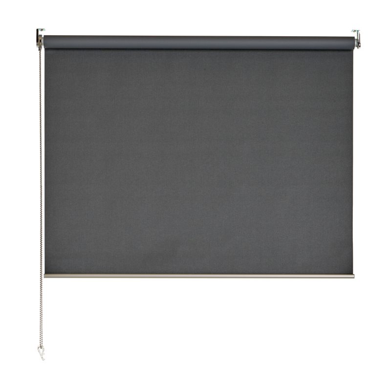 Store enrouleur CREPUSCULE coloris anthracite 100 x 250 cm