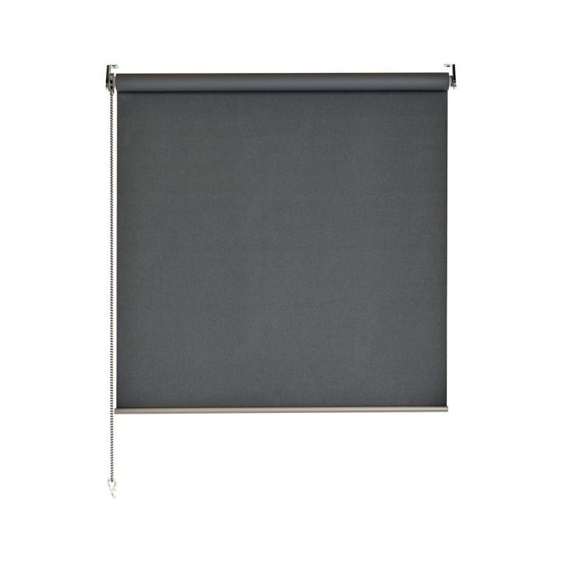 Store enrouleur CREPUSCULE coloris anthracite 80 x 250 cm