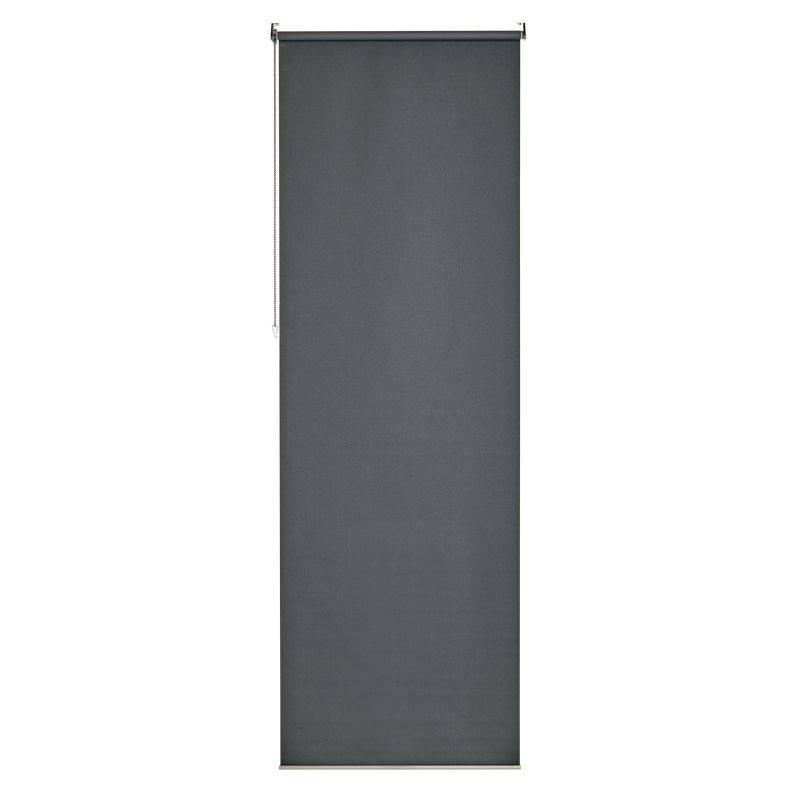 Store enrouleur CREPUSCULE coloris anthracite 80 x 250 cm