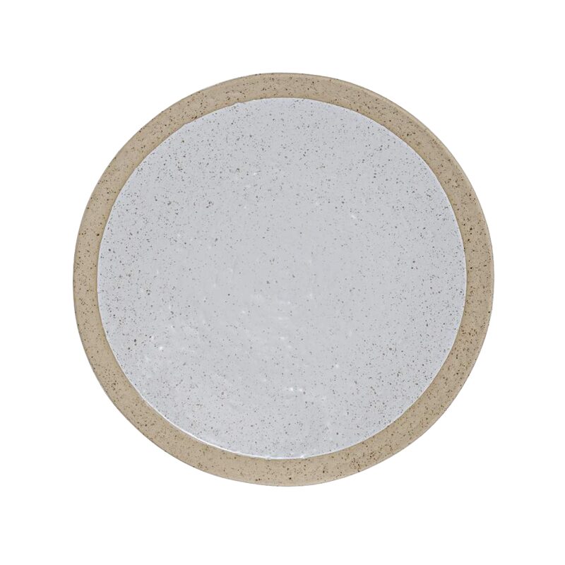 Assiette SARRANT 27 cm coloris grès
