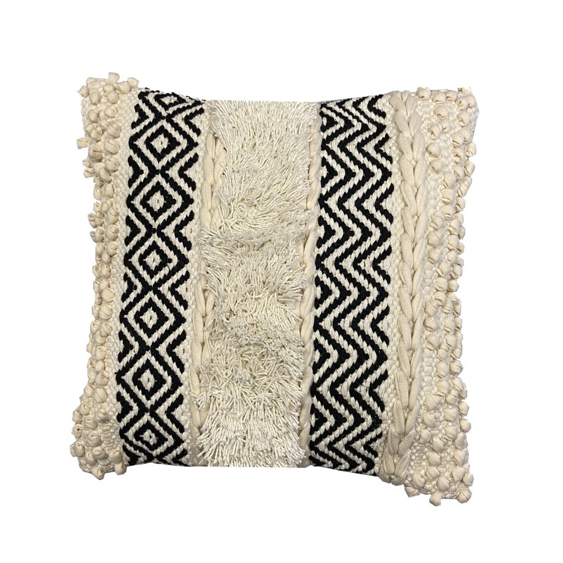 Coussin LAOU coloris ivoire 40 x 40 cm