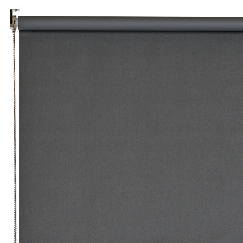 Store enrouleur CREPUSCULE coloris anthracite 100 x 250 cm